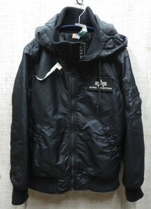 Alpha Industries*アルファ インダストリーズ*フーディ*MA-1*フライトジャケット*タイト細目*サイズ*M*アウター*ジャンパー*防寒