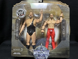 JAKKS:WWE WRESTLEMANIA 25 2PACK SERIES 3 большой * шоу & край ( нераспечатанный товар )