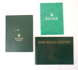 ★ROLEX　ロレックス パス(定期)カードケース OYSTER 冊子 2005年★