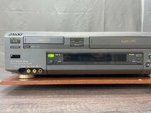 △8693　現状品　映像機器　i8/S-VHS 一体型 ビデオ カセット レコーダー　SONY WV-ST1　ソニー　本体のみ_画像7
