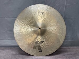 △8767　中古品　楽器　シンバル　クラッシュ　ZildjianＫ　CUSTOM DARK RIDE 20インチ/51cm　ジルジャン