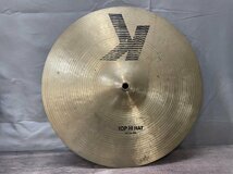 △8772　中古品　楽器　シンバル　ハイハット　Zildjian K BOTTOM HI HAT 14インチ/36cm 2枚　ジルジャン_画像5