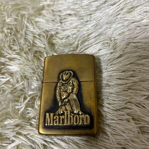 ZIPPO:ジッポー Marlboro/マルボロ Cコース ロデオボーイ メタル貼り 1988年製