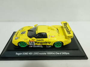 1/43 【エブロ】 Regain 童夢　NSX (2002 suzuka 1000km)