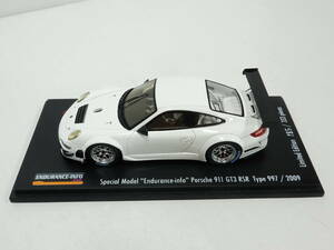  1/43　ポルシェ　911 GT3 RSR Type 997 / 2009 [Special Model “Endurance-Info” ] 【スパーク】