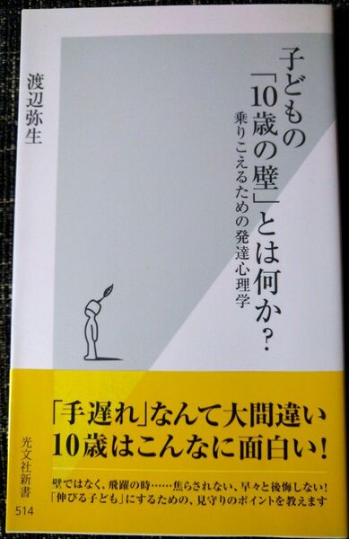 子どもの「１０歳の壁」とは何か？　乗りこえるための発達心理学 光文社新書　渡辺弥生