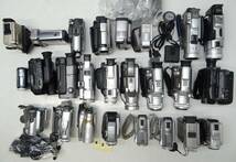 M929D 大量 ２５台 ビデオ カメラ ムービー SONY ナイトショット CarlZeiss Panasonic LEICA ビクター CANON 3CCD DVD SD 等ジャンク_画像6