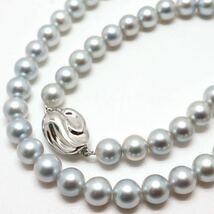 TASAKI(田崎真珠)良質!!《アコヤ本真珠ネックレス》D 7.0-7.5mm珠 34.3g 43cm pearl necklace jewelry EB0/EB0_画像1