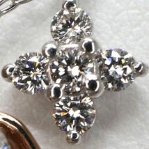 NINA RICCCI(ニナリッチ)/SEIKO jewelry(セイコージュエリー)《K18WG/K18天然ダイヤモンドネックレス》6.8g 45cm necklace diamond EE1/EE4_画像6
