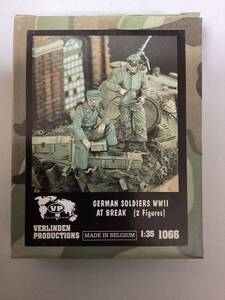 VERLINDEN PRODUCTIONS VP 1066 1/35 未組立 無塗装品 新古品 German Soldiers WWII (2 figures) made in Belgium