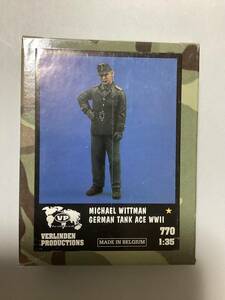 VERLINDEN PRODUCTIONS VP 770 1/35 not yet constructed less painting goods new old goods Michael Wittman German Tank Ace WWII made in Belgium