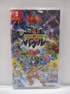 G1205-21A/ 未開封 Nintendo Switch スイッチ 御伽活劇 豆狸のバケル オラクル祭太郎の祭難!! ソフト ②