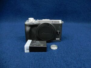 ★Camera52 Canon EOS M6 バッテリー付★キャノン/電源入りません/ジャンク品/消費税0円