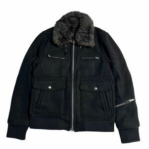 Rare Japanese Label Design fur jacket goa g.o.a ifsixwasnine kmrii share spirit lgb 90s TORNADO MART 14th addiction Y2K 