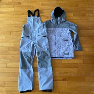 【美品】BURTON スノボウェア 上下セット M ビブパンツ