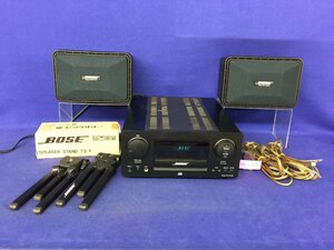 ★１０―０１０★オーディオ機器　BOSE CDレシーバーアンプ SSS-1MC/スピーカ― SSS-ISP/三脚スタンド TS-1 まとめて CD再生のみ確認 [140]