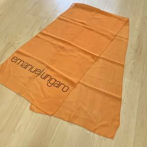 Emanuel Ungaro Ungaro stole scarf orange no.20