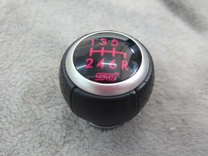 【￥1000円売り切り】 【中古品】【引取り歓迎】インプレッサ　STI　シフトノブ　6MT　GDB　STI　BH23/11ｓ