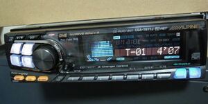 レアな名機！アルパインALPINE CDA-7877J V-DRIVE 60W×4 高音質