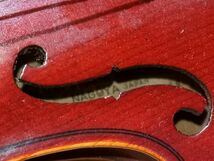 【秀】h83kf118r　鈴木 バイオリン 1/16 弓 ケース付 1968年製　・楽器・　検索) 弦楽器　子ども用　SUZUKI　名古屋　ヴィンテージ　昭和_画像3