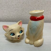 【2体まとめて】三菱銀行 貯金箱 101匹わんちゃん おしゃれキャット マリー ソフビ ディズニー 人形 ※壊れ有 ノベルティグッズ 当時物 ☆_画像7