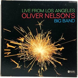 【LP】オリヴァー・ネルソン / ライヴ・フロム・ロサンゼルス LIVE FROM LOS ANGELES / OLIVER NELSON 解説付 IMPULSE YP8504-A1 ▲店