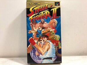 SFC ストリートファイターⅡ CAPCOM《箱付き・取説付き》カプコン STREET FIGHTER2 SHVC-S2 スーファミ SNES ▲