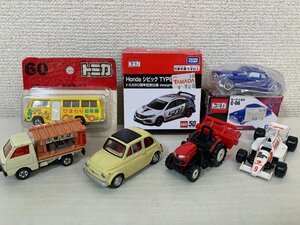 【まとめて7台】タカラトミー トミカ ホンダ シビック TYPE R / カーズ トミカ C-06 / フットワーク / ヤマハ トラクター 他 TAKARA TOMY☆