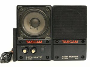 TASCAM S-1010M パワードモニタースピーカー PORTA MONITOR タスカム 引き取り可 ◆