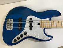 【ジャンク】Compact Bass CJB-70s ASH Active STB アクティブ エレキベース ギグバッグ付き ブルー 青 ※引取り可 □_画像1