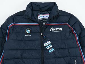 ★【BMW motorrad】British Bike Team SYNETIQ bmw 公式 バブルジャケット【L】（検： BMW Motorrad motoGP Super Bike 1000RR）