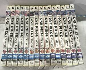 fy12-28*80 『中古品』ONE PIECE/ワンピース【1st/ファースト シーズン】DVD 全1～15巻セット　動作確認済み 