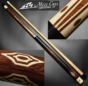 ◆ Mezz Cue メッヅ SD 4剣14山 リザード本革グリップ★超美品