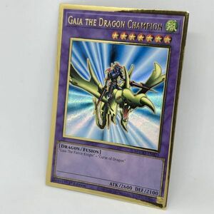 【複数同梱送料一律】 遊戯王 英語 竜騎士ガイア 1st MAGO プレミアムゴールドレア プレゴル 【融合】