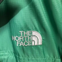 H6238dL THE NORTH FACE ザノースフェイス サイズS ナイロンジャケット マウンテンパーカー ジャンパー グリーン メンズ フード収納_画像5