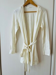 H6307cL made in Japan Pinky&Dianne Pinky & Diane size 38 (M rank ) cardigan topa- cardigan white group lady's ribbon P&D