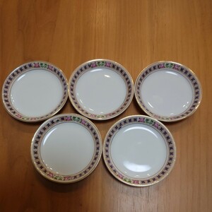 日本陶器會社製 小皿 5点 やじろべえ