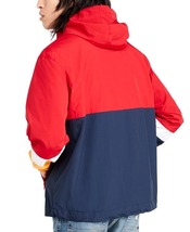 【既決USA】トミーヒルフィガー★TOMMY HILFIGER@完売胸元ロゴ入ジャケット【TH Men's Lewis Colorblocked Logo-Print Hooded Jacket】@XL_画像3