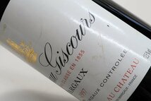 1円～ 【ヴィンテージワイン】 1997 Ch. Giscours Margaux / シャトー・ジスクール マルゴー_画像4