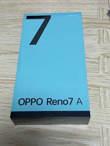 OPPO Reno7 A Reno7a 新品未開封　スターリーブラック IIJ 一括購入品 アンドロイドスマホ 128GB
