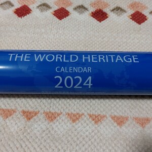 Panasonic★パナソニック★ユネスコ世界遺産カレンダー★2024年★令和6年★壁掛け★横52cm★未開封