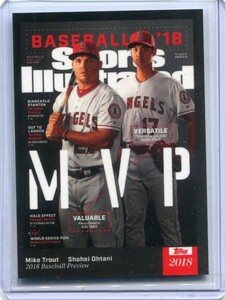 2021 Topps Sports Illustrated ベースカード 36 大谷翔平 トラウト