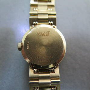 △☆PIAGET ピアジェ K18 無垢 ミニダンサー レディース腕時計 5963AK81の画像9