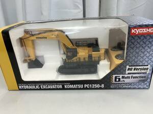 中古美品★京商 KOMATSU　コマツ　1/50　PC1250-8 油圧ショベル ダイキャスト 建設機械