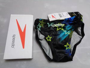 １５０　ブラック×ブルー　８３CR-６３３９２　フュージョンカット　アクアブレードΣ　speedo 　スピード　競パン　競泳水着　未使用