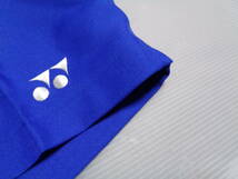 W８０　ブルー　男子　１２２　YONEX　ヨネックス　短パン　ショートパンツ　体操着　昭和レトロ　未使用_画像4