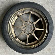 RAYS ボルグレーシングCE28 鍛造 14インチ4本　5.5j +45　PCD100　ディレッツァZⅢ165/55R/14　エッセ　ビート　アルト　など_画像8