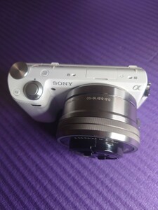 【中古】SONY α NEX-5R/W ミラーレス 一眼レフ 望遠レンズ 広角レンズ 魚眼コンバーター付属