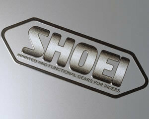 SHOEI No10　クリアベースステッカー　P000-2055　90X30ｍｍ