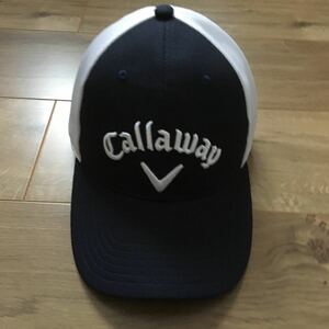 Callaway GOLF キャップ 新品保管品　キャロウェイ メッシュキャップ 黒 白 ゴルフ 帽子 ゴルフキャップ 